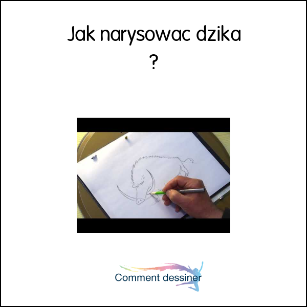 Jak narysować dzika